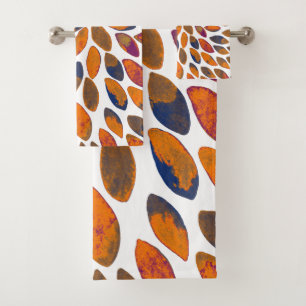 Aquarelle brosse traits - effet rouillé