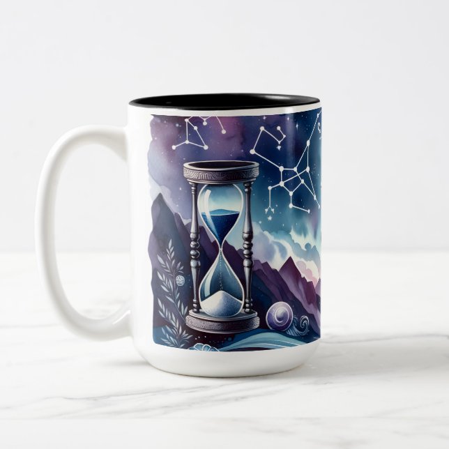 Aquarelle Capricorne Mug (Gauche)