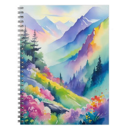 aquarelle carnet de montagne