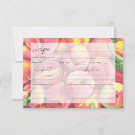 Aquarelle - carte de recette