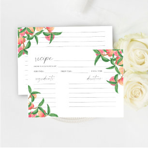 Aquarelle - carte de recette