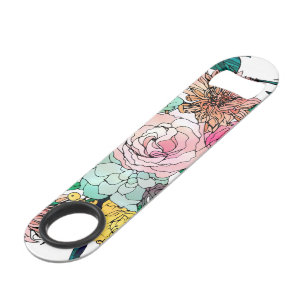 Aquarelle colorée élégante Motif Floral