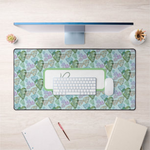 Aquarelle colorée Monstera Deliciosa Feuilles