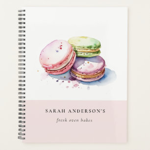 Aquarelle colorée Pastel Français Macarons boulang