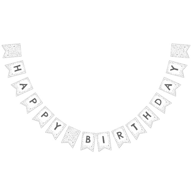 Aquarelle Confetti Aquarelle Dots Bunt Drapeau (Tout)
