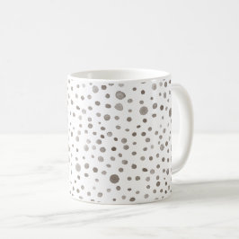 Aquarelle Confetti de la Terre Points Mug classiqu