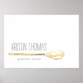 Aquarelle Cuillère, Poster du chef