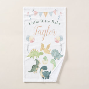 Aquarelle Cute Dinosaur Bébé personnalisé