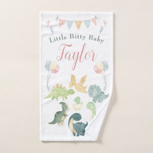 Aquarelle Cute Dinosaur Bébé personnalisé