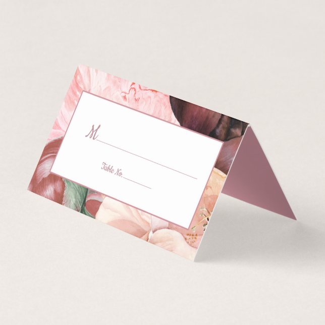 Aquarelle d'automne Boho Floral (Front)