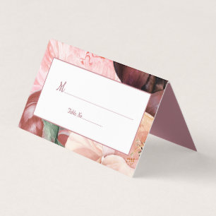 Aquarelle d'automne Boho Floral