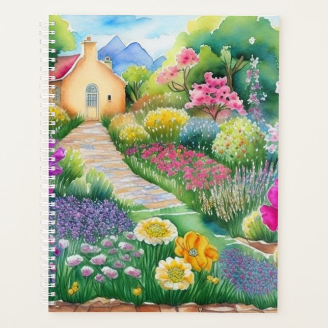 Aquarelle de Bridgerton Romantique à fleurs (Devant)