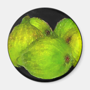 Aquarelle de figues - aimant