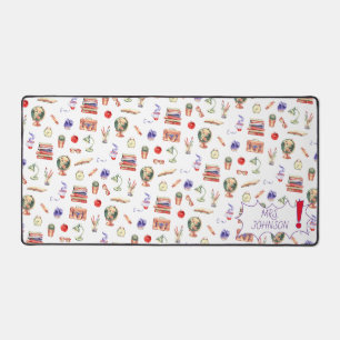 Aquarelle de l'enseignant Nom du script d'approvis