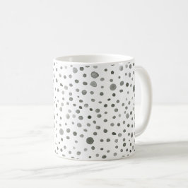 Aquarelle de pin Confetti Points Mug classique