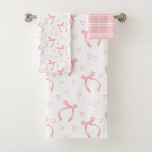 Aquarelle de vaches roses avec coeur