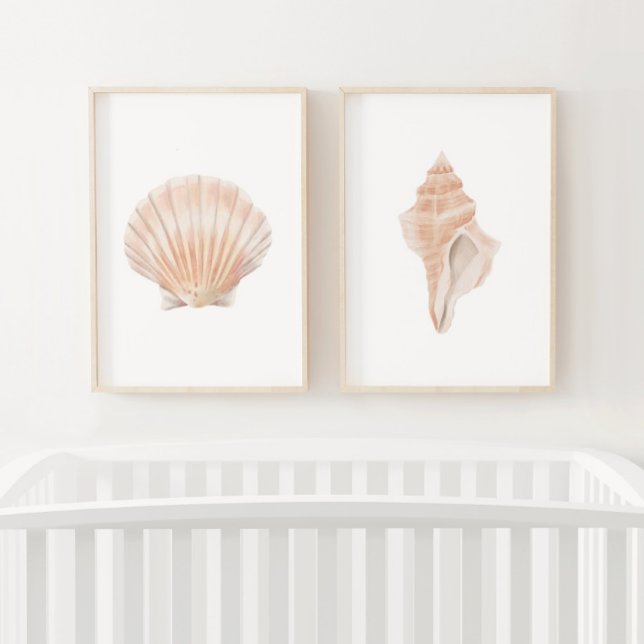 Aquarelle Décor de plage Sea Shell (Créateur téléchargé)