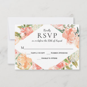 Aquarelle d'été Floral Medley RSVP