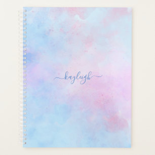 Aquarelle Dreamy Rose bleu turquoise