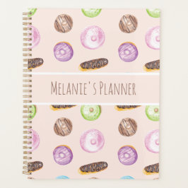 Aquarelle Eclair Donuts Fun Whimiscal Sweet