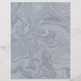 Aquarelle en marbre d'argent papier de 8,5 po X 11