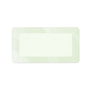 Aquarelle Étiquette de messagerie, vert menthe