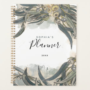 Aquarelle Eucalyptus Verdure Feuille