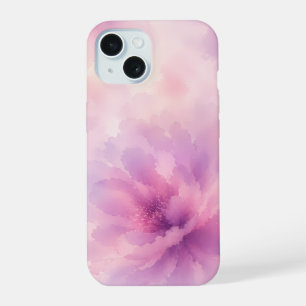 Aquarelle Fleur de Lavande Rose Abstrait