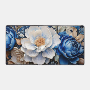 Aquarelle Fleur fleurie, tapis de bureau