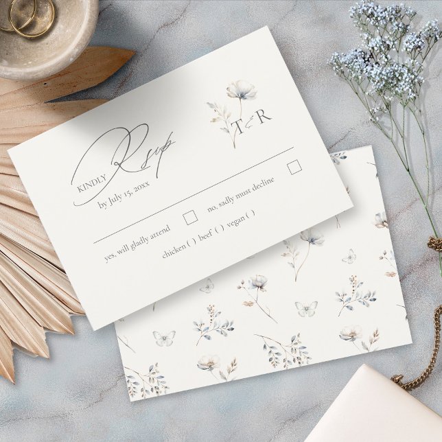 Aquarelle Fleur sauvage Delicate ID1102 RSVP (Créateur téléchargé)