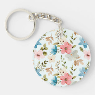 Aquarelle Fleur sauvage motif floral-67676