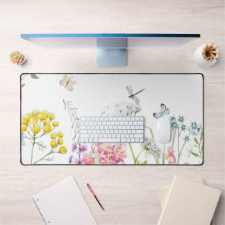 Aquarelle Fleur sauvage prairie florale d'été