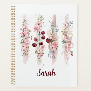 Aquarelle Fleurie de Fleurs de Cerisier, Ajouter u