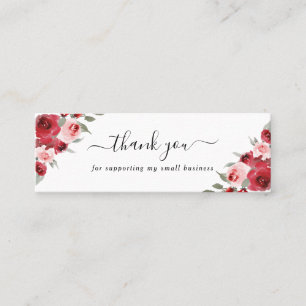 aquarelle fleurs merci d'insérer la carte de réduc