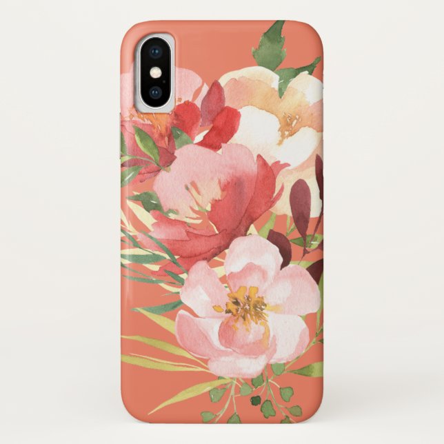 Aquarelle Floral Bouquet iPhone / coque ipad (Dos)