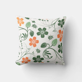 Aquarelle Floral Coussin