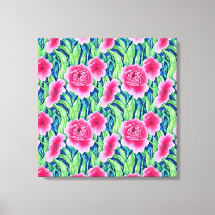 Aquarelle Florale toile Imprimer