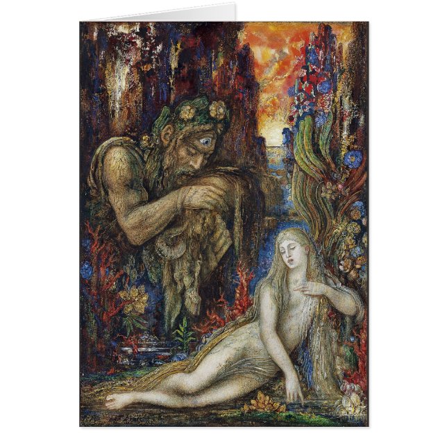 Aquarelle Galatea Gustave Moreau (Devant)