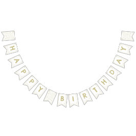 Aquarelle Gold Confetti - Drapeau de jonction de p