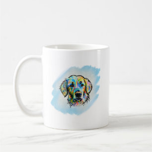 Aquarelle Golden Retriever Mug
