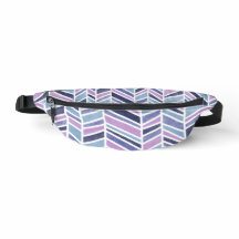 Aquarelle Herringbone, Chevron, Marine, Rose, Bleu