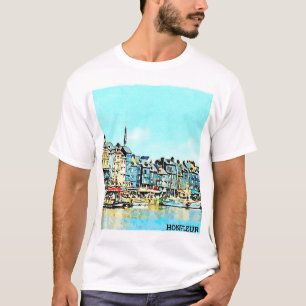 Aquarelle Honfleur T-Shirt