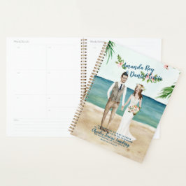 Aquarelle Illustré Mariage de plage