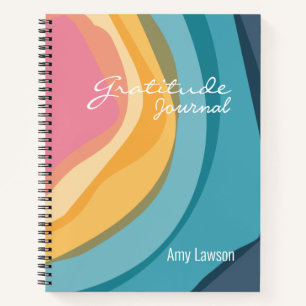 Aquarelle Journal de la Gratitude Customisée