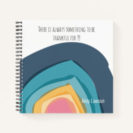 Aquarelle Journal de la Gratitude Customisée
