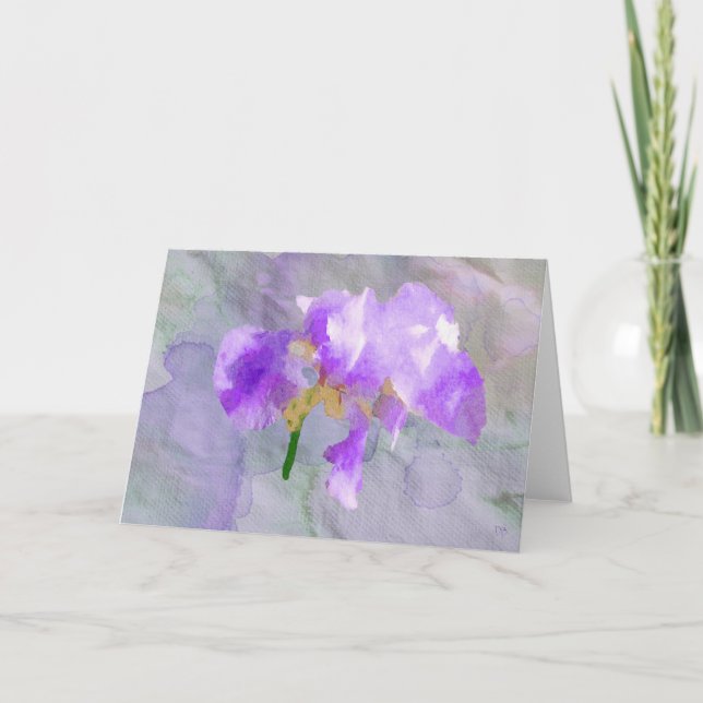 Aquarelle Karte (Vorderseite)