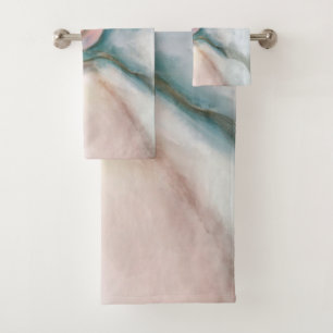 Aquarelle Marbre Flux Abstrait