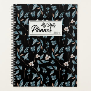 Aquarelle mignonne Fleurs Bleues