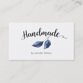 Aquarelle minimaliste Carte de visite artisanal