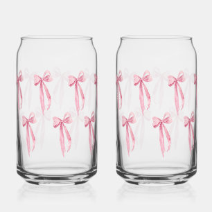 Aquarelle moderne Blush rose Bow Ribbon